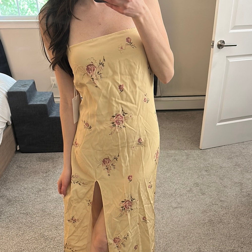 NWT Reformation Averi silk dress - Picture 4 of 8